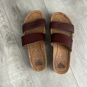 Reef sandals, lightly worn